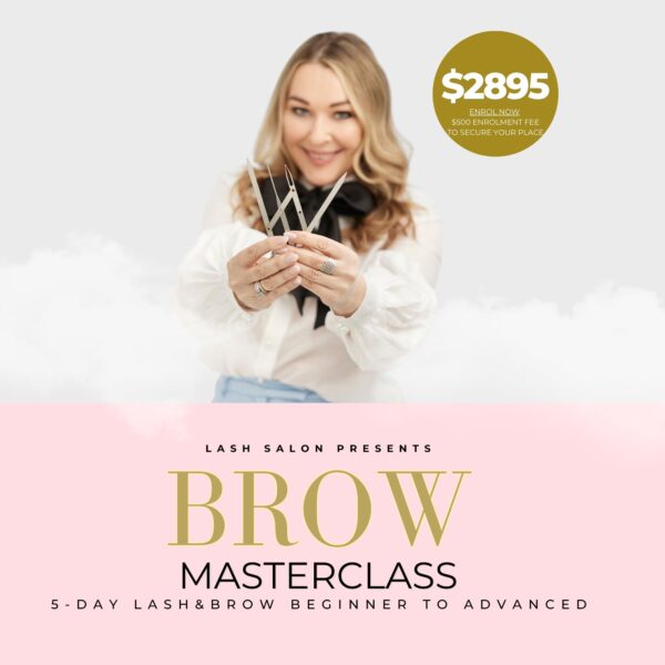 Provide Lash and Brow Services | 5 Day Course | Perth | enrol fee $500
