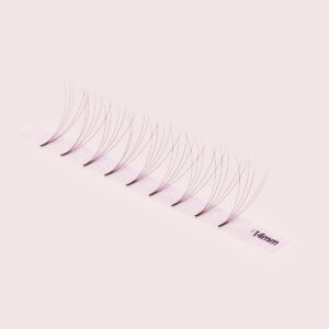 Pre-made C Curl Single Size Faux Silk Lash Trays