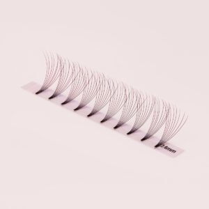 Pre-made Lash Trays – Single Sizes – Faux Silk – D Curl