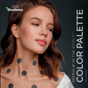 BrowXenna Colour Palette Booklet | Brow Henna Colour & Mixing Guide